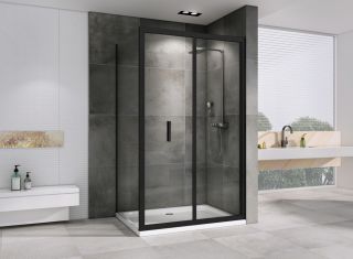 Душевой уголок ABBER Sonnenstrand AG07120B-S70B 120x70см чёрный