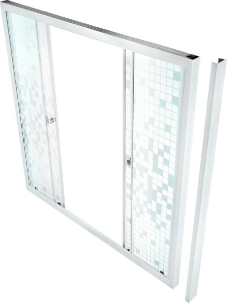 Шторка на ванну Triton Щ0000025977 мозаика 150 см