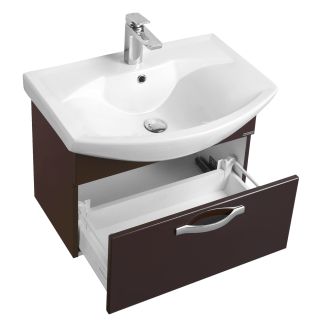 Тумба под раковину Акватон Ария 65см тёмно-коричневый 1A134001AA430