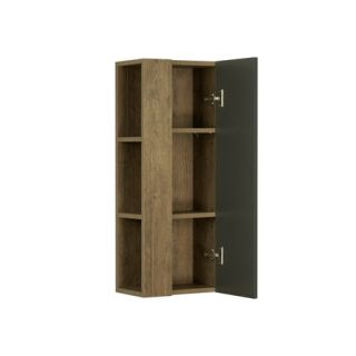 Шкаф Акватон Терра 35см дуб кантри/антрацит 1A247503TEKA0