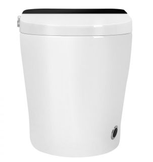 Электронный унитаз-биде ABBER Bequem AC1116S приставной белый