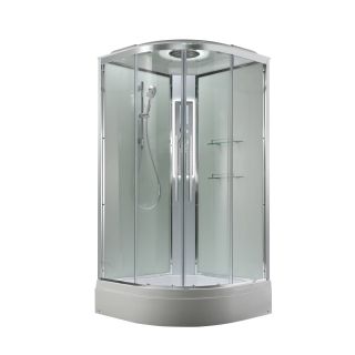 Душевая кабина EM3080LEDT прозрачная
