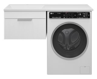 Подвесная тумба раковину Brevita Enfida ENF-09060-011Я под стиральную машину 60см белый