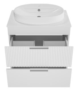 Напольная тумба под раковину Brevita Enfida ENF-06070-0142Я 70см белый