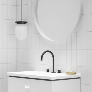 Смеситель для раковины Ravak Espirit X070275 3-хэлементный 270 мм ES 018.20BLM ЧЕРНЫЙ МАТОВЫЙ