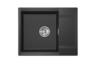 Мойка кухонная Granula 6202, ЧЁРНЫЙ