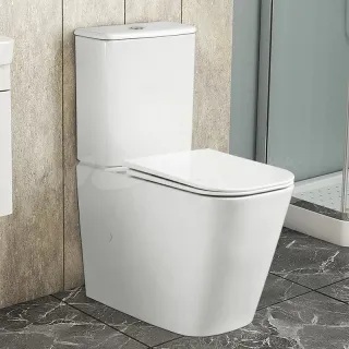 Унитаз-компакт напольный AZARIO Esconda AZ-1255A глянцевый белый