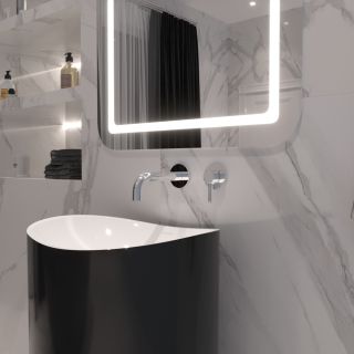 Встраиваемый смеситель для раковины WHITECROSS Y Y1216CR хром