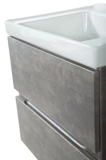 Подвесная тумба под раковину Art&Max Techno 60см айс какао AM-Techno-600-2C-SO-FC305