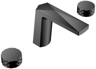 Смеситель для раковины Boheme Venturo 150-B-DIAMOND чёрный