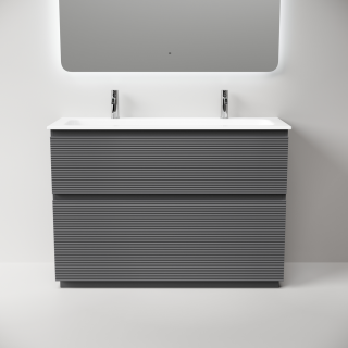 Тумба напольная под раковину Sancos Folk Floor FL120FGS 120 см Grey soft