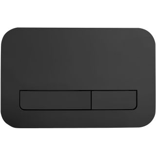 Кнопка смыва Veconi FLUSH V12, FLV12-B, 240х162х7, пластик, черный матовый