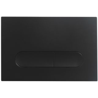 Кнопка смыва Veconi FLUSH V3, FLV3-B, 240х162х9, пластик, черный матовый