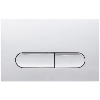 Кнопка смыва Veconi FLUSH V3, FLV3-C, 240х162х9, пластик, хром глянец