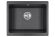 Мойка кухонная Granula 5551, ЧЁРНЫЙ