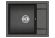 Мойка кухонная Granula 6002, ЧЁРНЫЙ