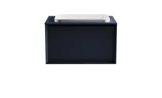 Тумба с раковиной Astra-Form Фрейм 4631177715228 70 см серый матовый