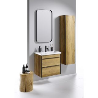 Тумба под раковину Aqwella Fargo FRG0106DB+FRGN380 60 см