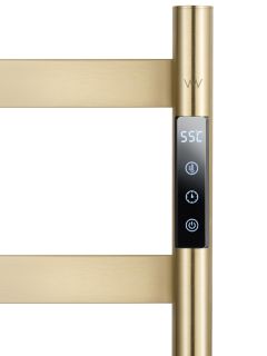 Напольный полотенцесушитель электрический Wonzon & Woghand Essen WW-A406-BG 47x95 см брашированное золото