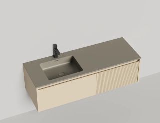 Подвесная тумба Salini Domino 27D114ON 140см эмаль Onda Plus