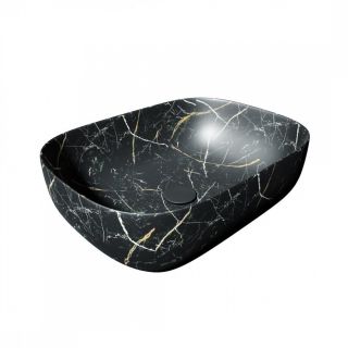Раковина чаша Maretti FL13NS25-560MR, черный мрамор