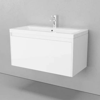 Тумба под раковину подвесная Velvex Klaufs tp.KLA.MAR.90.1Y, 90 см