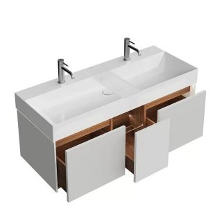 Тумба под раковину Kerama Marazzi Grande GR.120.3\AGR.M 120 см архитектурный серый