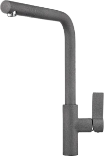 Смеситель для кухни Granula 2502, ГРАФИТ