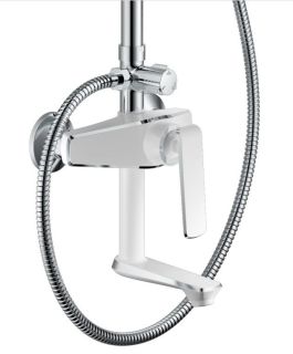 Душевая стойка Haiba HB24548-8 белый