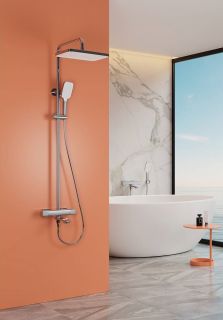 Душевая стойка Raglo R01.26 с термостатом хром