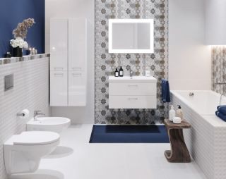 Акриловая ванна Cersanit LORENA 170x70