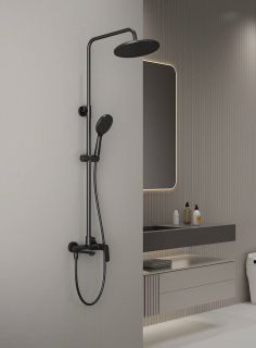 Душевая стойка Splenka S41.24.06 чёрный