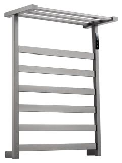 Полотенцесушитель электрический Wonzon & Woghand Frankfurt WW-A1026-GM 48x64 см тёмный графит