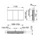 Зеркальный шкаф Keuco Royal Modular 800310110000000 110 см