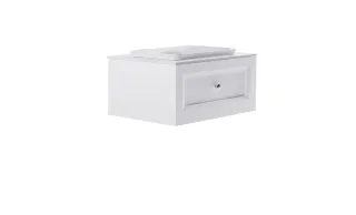 Тумба с раковиной Astra-Form Классик 4631177714030 70 см белый матовый