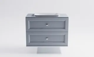 Тумба с раковиной Astra-Form Классик 4631177715853 100 см голубой матовый