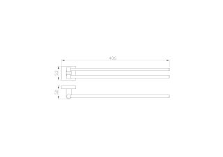 Вешалка для полотенец Wonzon & Woghand Polo WW-8931 хром