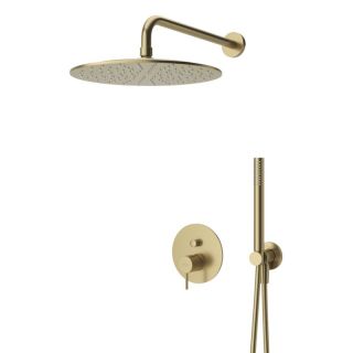 Душевая система CEZARES LEAF-DSIP-30-L-SR оттенок бронза
