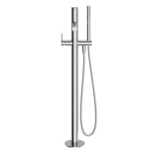 Напольный смеситель для ванны и душа CEZARES LEAF-VDP-L-01 хром глянцевый