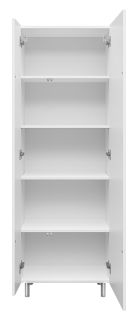 Универсальный шкаф - пенал Misty Лира 60см белый