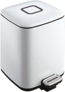 Ведро для мусора WeltWasser WW MILA WT 9L БЕЛОЕ