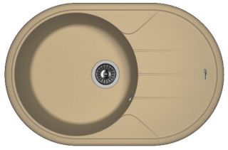 Кухонная мойка Florentina Лотос 780 капучино