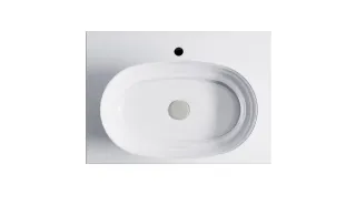 Тумба с раковиной Astra-Form М-40 4631177713545 80 см серый матовый