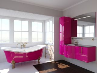 Ванна из искусственного камня Фэма Стиль Габриэлла на опорах RAL 187x84 см