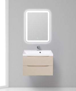 Тумба под раковину BelBagno подвесная 70x55см Crema Opaco MARINO-700-2C-SO-CO-P