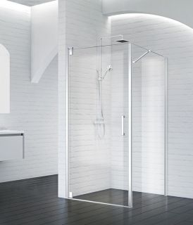 Душевой уголок BelBagno квадратный хром MARMI-A-1-80-C-Cr