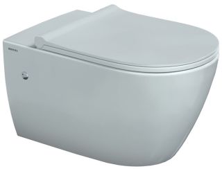 Комплект Berges 4в1 043266: инсталляция NOVUM525 кнопка L1 белая унитаз Mascon Rimless сиденье Toma Slim SO