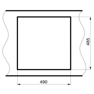 Мойка для кухни Milacio Murcia 51 Cuarzo MC.77023 серый металлик
