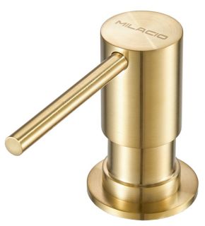 Дозатор для кухонной мойки Milacio MCU.934.GD брашированное золото