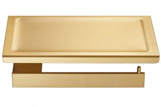 Держатель для туалетной бумаги Milacio Ultra MCU.953.GD брашированное золото